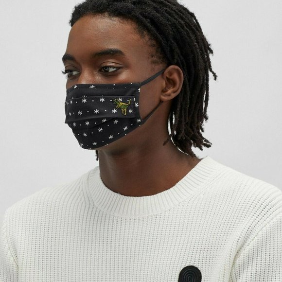 2/$20 ⭐Coach Rexy Star Dot Face Mask 🦕  NWT - Picture 2 of 3